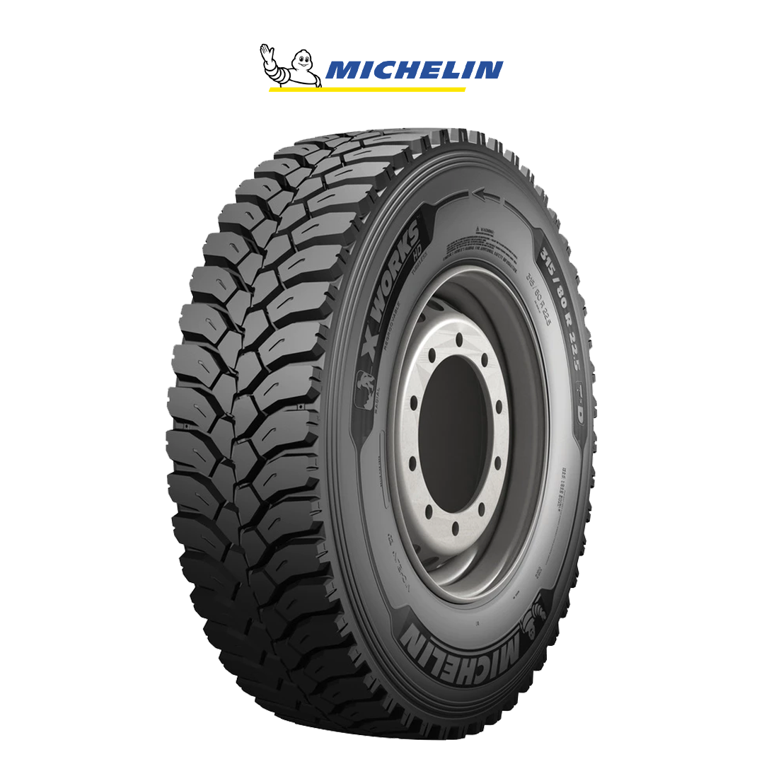 PNEU MICHELIN 315/80 R22.5X WORKS HDD TL 156/150K VG