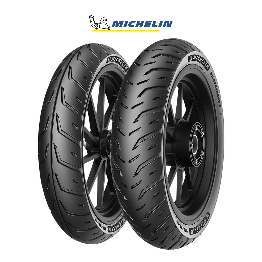PNEU MICHELIN PILOT STREET 2 70/90 - 17 M/C 43S REINF TL