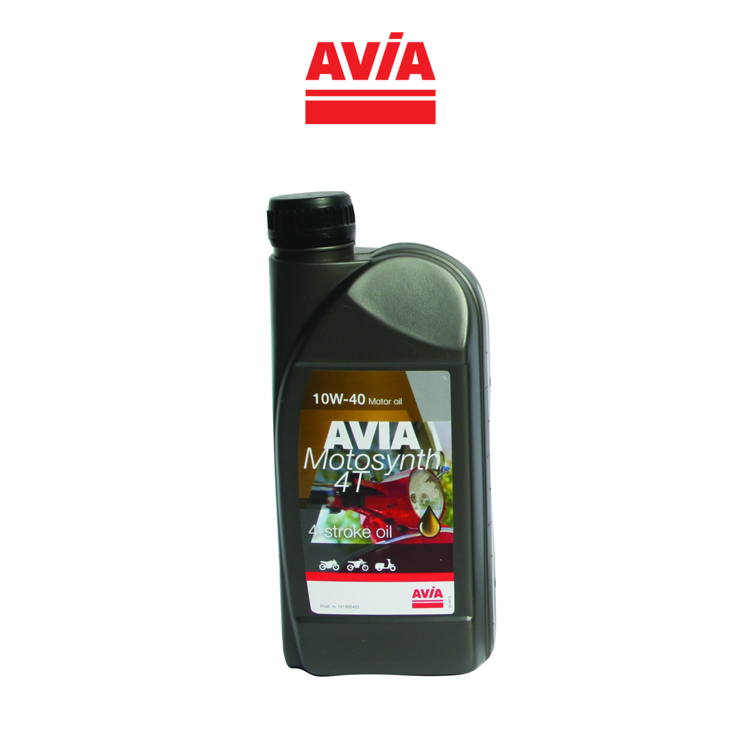 [FLU-000032] LUBRIFIANTS AVIA MOTOSYNTH 4T 10W-40 1L