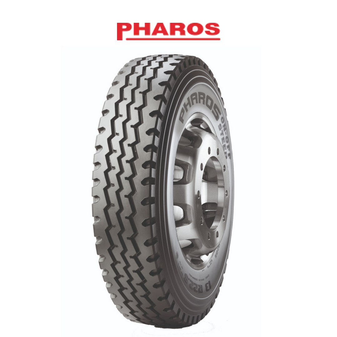 [PNE-000448] PNEU PHAROS 13 R22.5 156/150K(154L) M+S P ON/OFF STEER TL